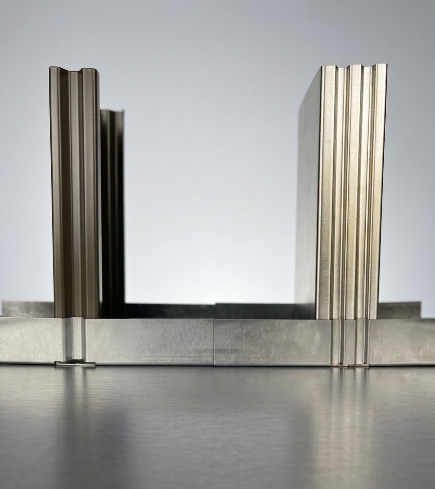 Shear Wall stud and track proprietary profile